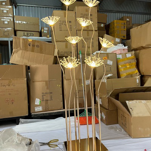 Đèn dẫn lối sân khấu bông tuyết 8 bóng