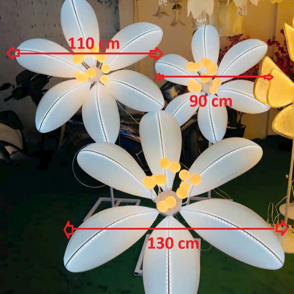 Hoa khổng lồ, hoa led khổng lồ, hoa siêu to