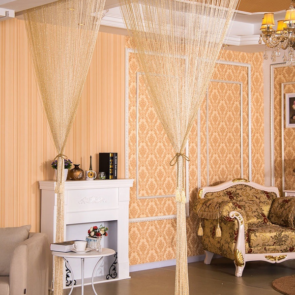 Rèm sợi chỉ trang trí spa, salon, khách sạn, nhà cửa