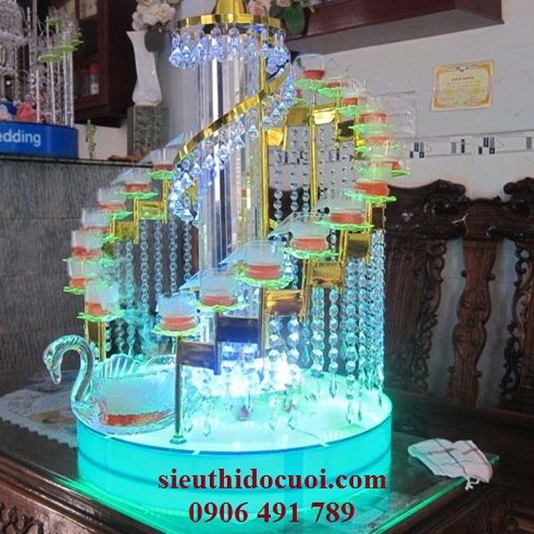 Tháp ly champagne mẫu TL-3