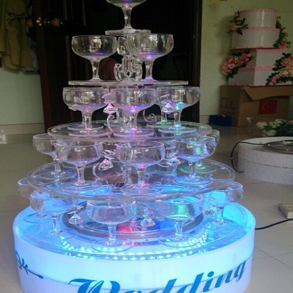 Tháp ly champagne mẫu TL-7