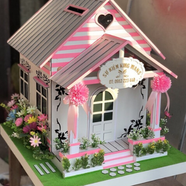 Thùng đựng tiền mừng đám cưới chất liệu PVC Fome dẻo
