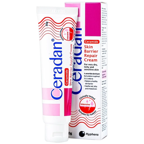 Kem Dưỡng Ẩm Ceradan Ceramide Skin Barrier Repair Cream 30g – Phục Hồi Hàng Rào Bảo Vệ Da Khô Và Da Nhạy Cảm