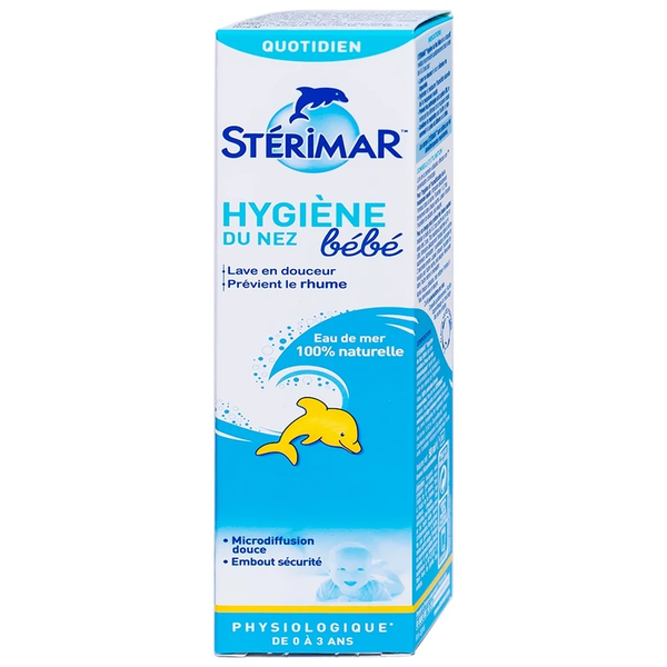 Xịt mũi Stérimar Baby 50ml – Vệ sinh mũi hằng ngày