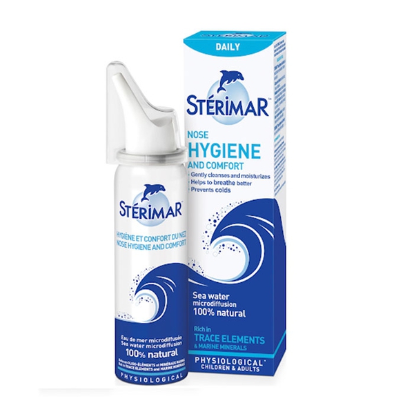 Xịt mũi Stérimar Nose Hygiene And Comfort 50ml – Làm sạch mũi hằng ngày