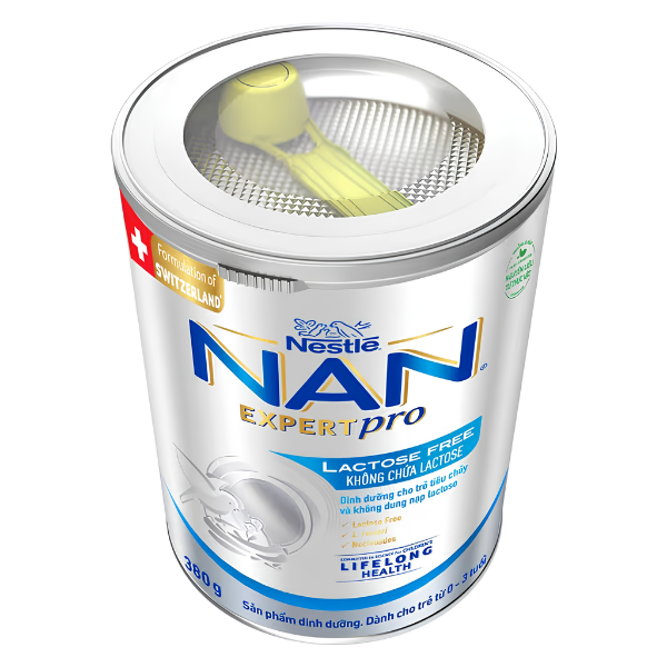 Sữa NAN ExpertPro Lactose Free - Hỗ Trợ Trẻ Tiêu Chảy, Bất Dung Nạp Lactose 0-3 Tuổi