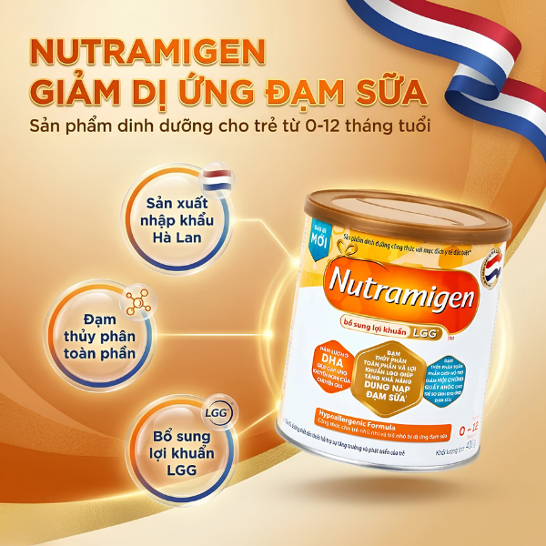 Sữa Enfamil Nutramigen - Phù Hợp Cho Bé 0–12 Tháng Dị Ứng Đạm Sữa Bò