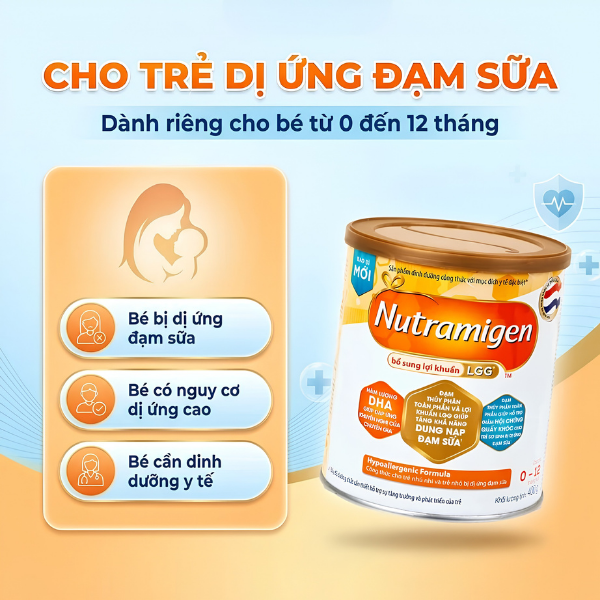 Sữa Enfamil Nutramigen - Phù Hợp Cho Bé 0–12 Tháng Dị Ứng Đạm Sữa Bò