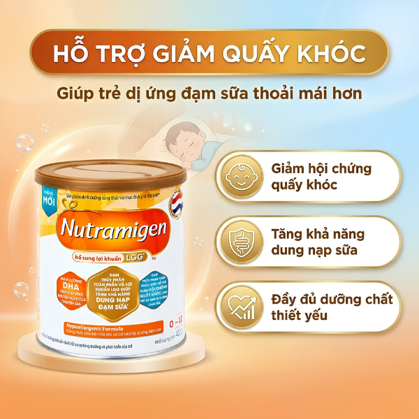 Sữa Enfamil Nutramigen - Phù Hợp Cho Bé 0–12 Tháng Dị Ứng Đạm Sữa Bò
