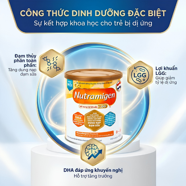 Sữa Enfamil Nutramigen - Phù Hợp Cho Bé 0–12 Tháng Dị Ứng Đạm Sữa Bò