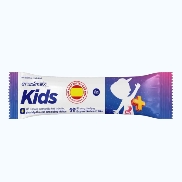 Thực Phẩm Bảo Vệ Sức Khỏe Enzymax Kids - Hỗ Trợ Tăng Cường Tiêu Hóa, Hấp Thu Dinh Dưỡng Cho Trẻ (Hộp 30 Gói)