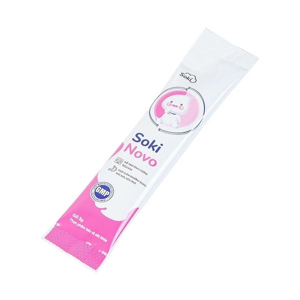 Soki Novo – Bột Hòa Tan Hỗ Trợ Giảm Nôn Trớ, Tăng Cường Tiêu Hóa Cho Trẻ