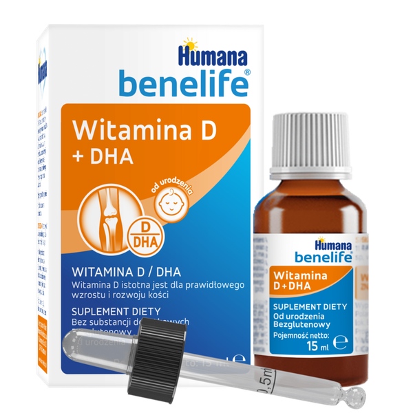 Humana Benelife Vitamin D 1000 – Bổ Sung Vitamin D3 Cho Trẻ Sơ Sinh Và Trẻ Nhỏ