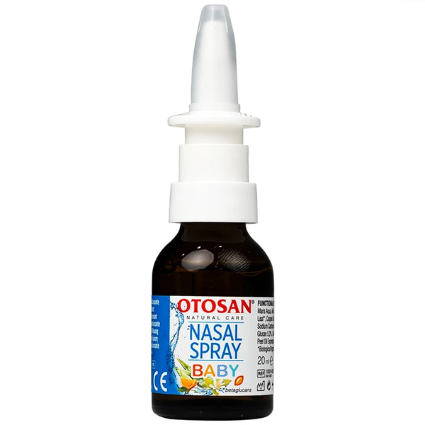 Xịt mũi trẻ em Otosan Nasal Spray Baby 20ml - Hỗ trợ làm sạch mũi
