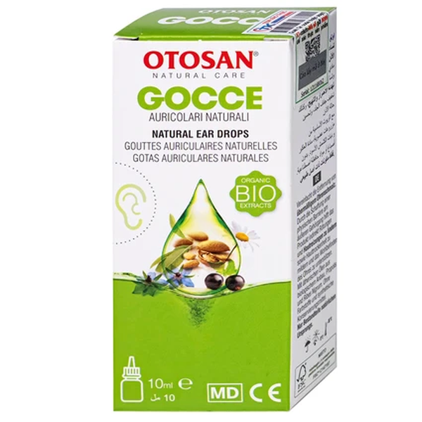 Dung dịch nhỏ tai Otosan Natural Ear Drops - Hỗ trợ làm sạch ráy tai – Làm dịu kích ứng – Chăm sóc ống tai