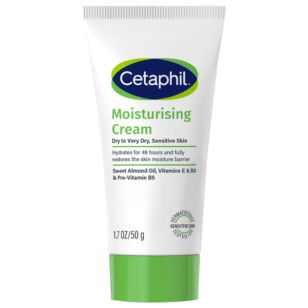 Kem dưỡng ẩm Cetaphil Moisturising Cream Face & Body 50g cho da khô và da nhạy cảm