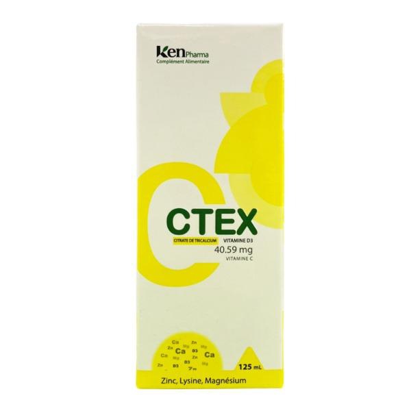 Siro Ctex KenPharma 125ml – Bổ Sung Canxi