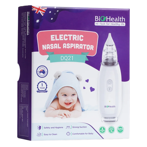 Máy hút mũi BioHealth DQ21 – Hỗ trợ làm sạch dịch mũi