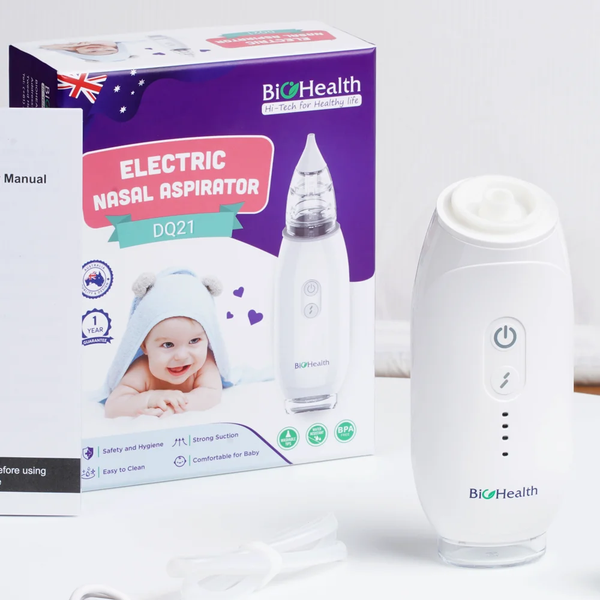 Máy hút mũi BioHealth DQ21 – Hỗ trợ làm sạch dịch mũi