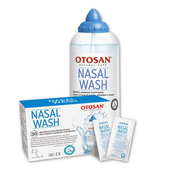 Otosan Nasal Wash Kit – Bộ rửa mũi hỗ trợ làm sạch khoang mũi, giảm bụi bẩn và chất nhầy