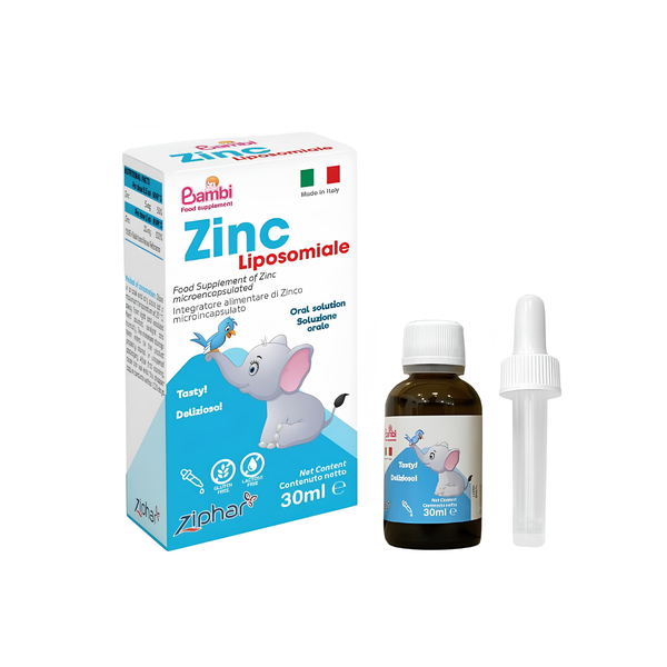 Kẽm ZinC Liposomial – Bổ sung kẽm giúp bé tăng đề kháng, ăn ngon