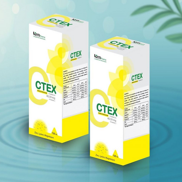 Siro Ctex KenPharma 125ml – Bổ Sung Canxi