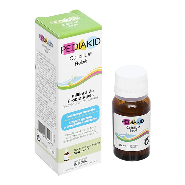 Pediakid Colicillus Bébé 10ml –  Hỗ Trợ Cân Bằng Hệ Vi Sinh Đường Ruột Cho Trẻ Từ 0 Tháng Tuổi
