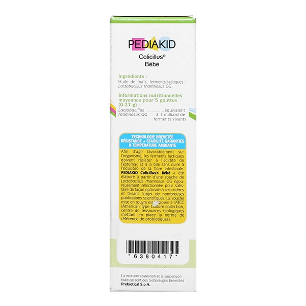 Pediakid Colicillus Bébé 10ml –  Hỗ Trợ Cân Bằng Hệ Vi Sinh Đường Ruột Cho Trẻ Từ 0 Tháng Tuổi
