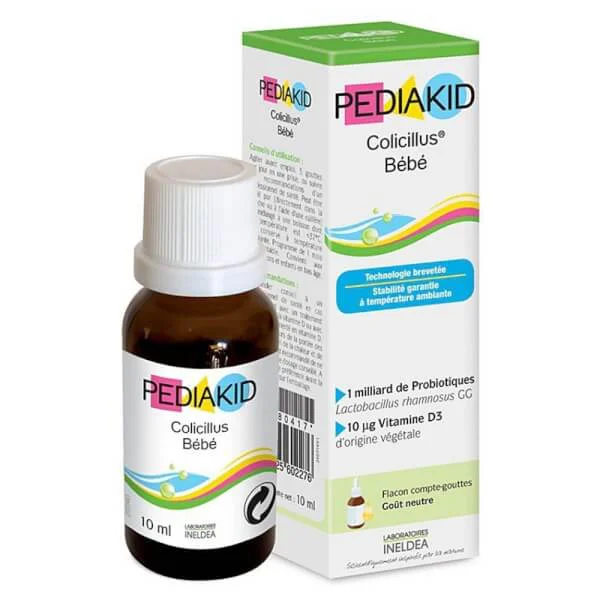 Pediakid Colicillus Bébé 10ml –  Hỗ Trợ Cân Bằng Hệ Vi Sinh Đường Ruột Cho Trẻ Từ 0 Tháng Tuổi