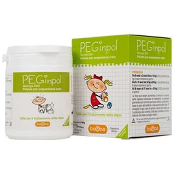 Bột nhuận tràng PEGinpol Buona 100g hỗ trợ cải thiện táo bón cho trẻ em
