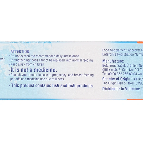 Siro Omega Vit Plus 100ml - Phát Triển Não Bộ Và Thị Lực Cho Bé