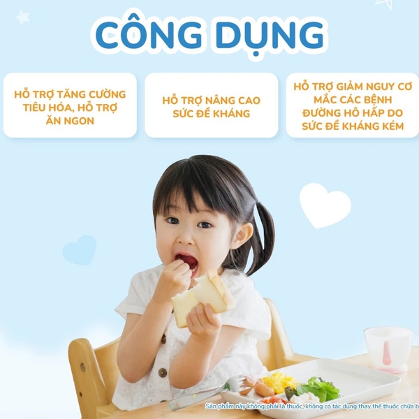 Glucankid Siro 120ml – Hỗ Trợ Tăng Đề Kháng, Ăn Ngon, Giảm Nguy Cơ Mắc Bệnh Hô Hấp Cho Trẻ