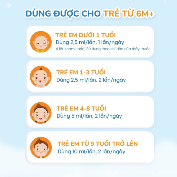 Glucankid Siro 120ml – Hỗ Trợ Tăng Đề Kháng, Ăn Ngon, Giảm Nguy Cơ Mắc Bệnh Hô Hấp Cho Trẻ
