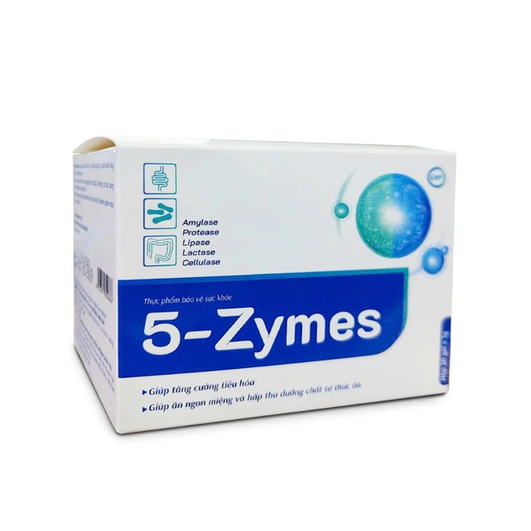 Men Tiêu Hóa 5-Zymes - Hỗ Trợ Ăn Ngon, Tăng Hấp Thu, Giảm Đầy Bụng