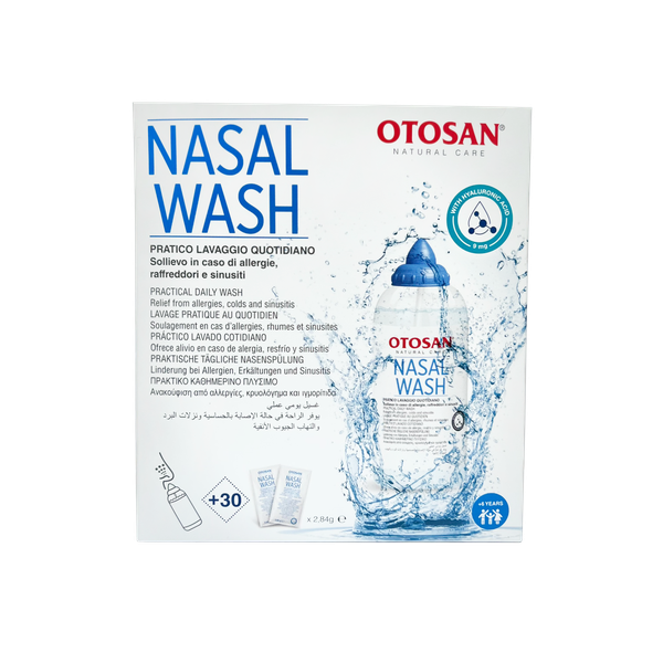 Otosan Nasal Wash Kit – Bộ rửa mũi hỗ trợ làm sạch khoang mũi, giảm bụi bẩn và chất nhầy