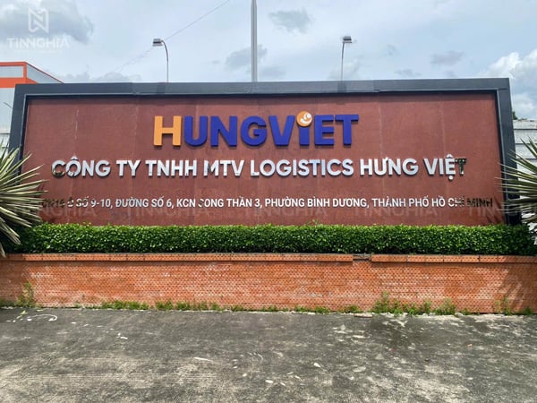Chữ nổi inox sơn - Chữ inox màu theo thương hiệu