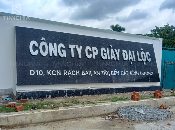Chữ nổi inox trắng, inox bạc giá tốt Bình Dương