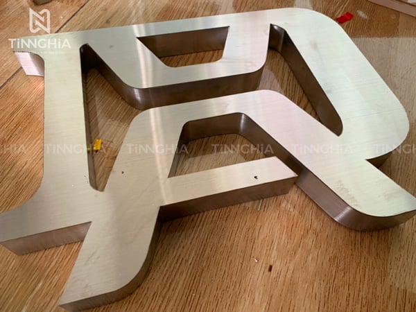 Chữ nổi inox trắng, inox bạc giá tốt Bình Dương