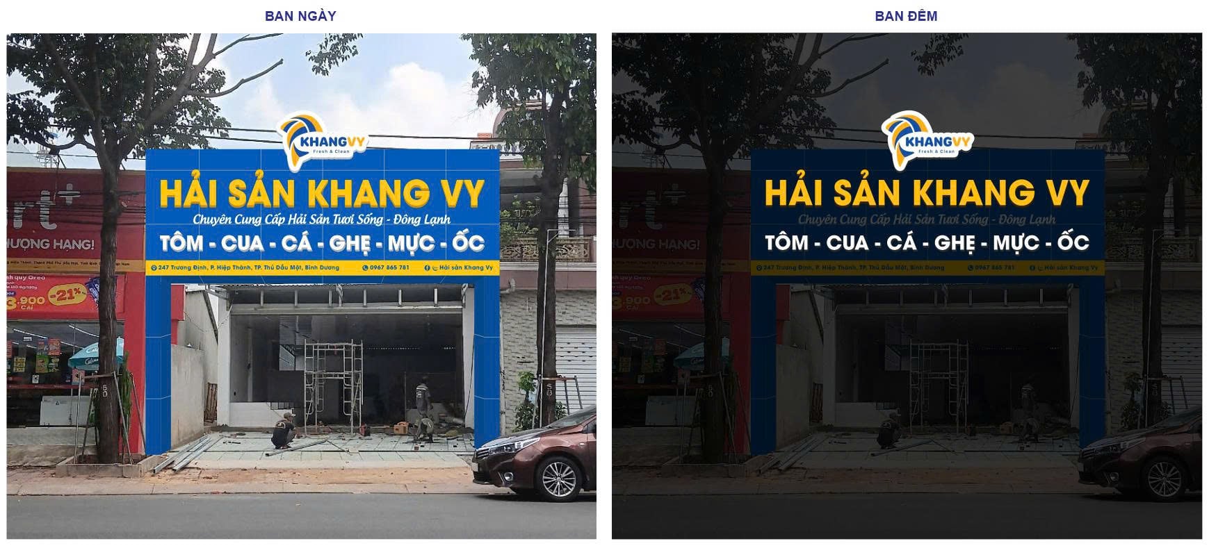 QUY TRÌNH THI CÔNG BẢNG HIỆU CHUYÊN NGHIỆP | Làm Nội Thất Trọn Gói