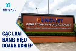 CÁC LOẠI BẢNG HIỆU DOANH NGHIỆP PHỔ BIẾN HIỆN NAY