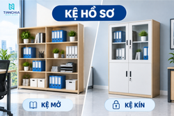 KỆ HỒ SƠ MỞ VÀ KÍN NÊN CHỌN LOẠI NÀO?
