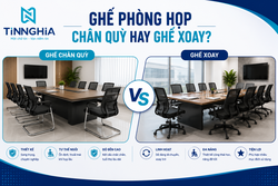 GHẾ PHÒNG HỌP CHÂN QUỲ HAY GHẾ XOAY?