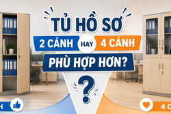 TỦ HỒ  SƠ 2 CÁNH HAY 4 CÁNH PHÙ HỢP HƠN?