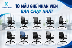 10 MẪU GHẾ NHÂN VIÊN BÁN CHẠY NHẤT