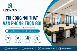 Thi công nội thất văn phòng trọn gói gồm những hạng mục nào?