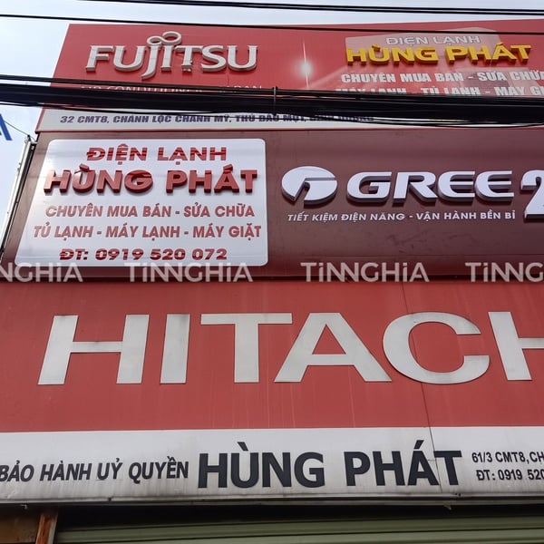 TOP MẪU BẢNG HIỆU SHOWROOM ĐẸP