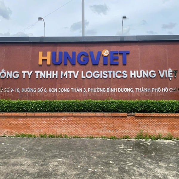Chữ nổi inox sơn - Chữ inox màu theo thương hiệu