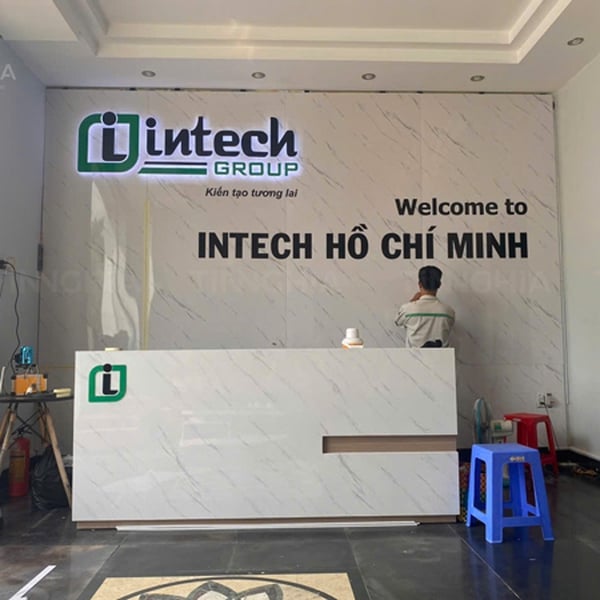 Chữ nổi Mica đèn LED làm bảng hiệu, biển decor
