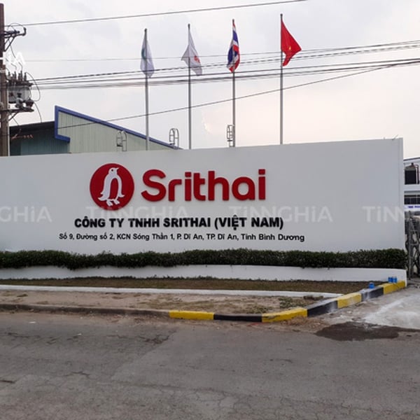 Chữ nổi mica làm bảng hiệu, logo doanh nghiệp