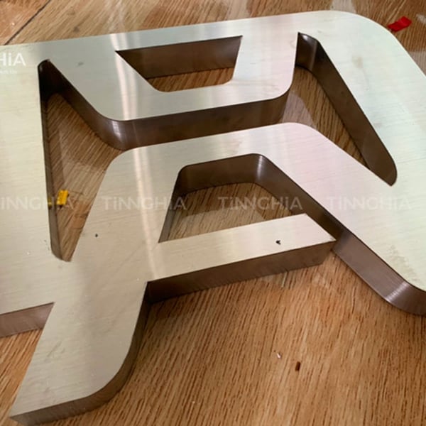 Chữ nổi inox trắng, inox bạc giá tốt Bình Dương 